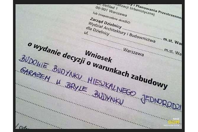 O obowiązku pozyskania decyzji o warunkach zabudowy przez inwestora