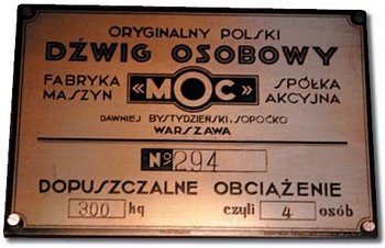 Utrzymanie bezpieczeństwa w starych dźwigach do czasu ich modernizacji - galeria