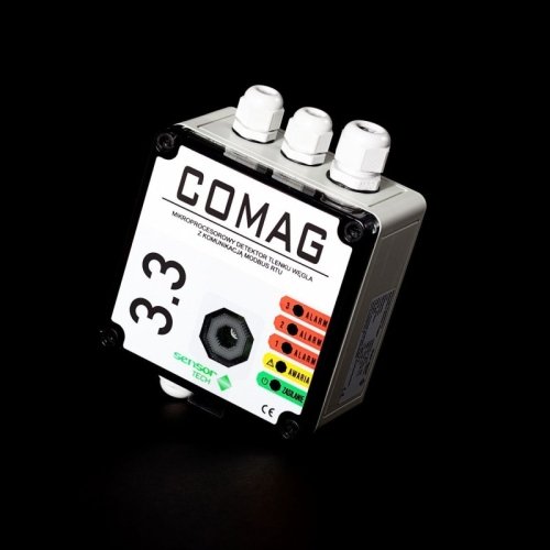 COMAG.3.3 Detektor obecności tlenku węgla w garażach (2 lub 3 progi alarmowe)