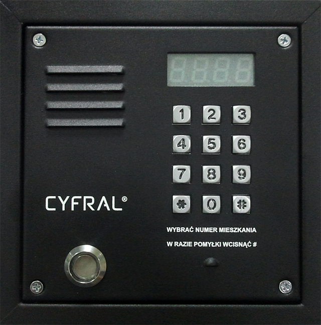 CYFRAL Chabelska i Wspólnicy Sp.J. | CYFRAL CC-2000 - Cyfrowe systemy domofonowe | www.cyfral.pl