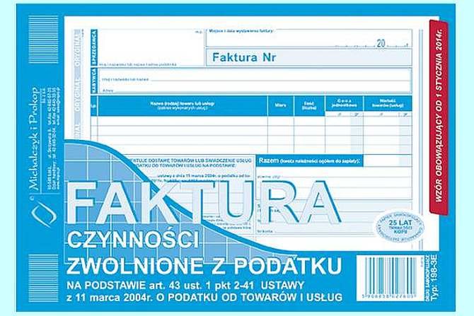 Wsp&oacute;lnoty mieszkaniowe, jak (prawie) każdy podatnik, mogą korzystać ze zwolnienia określonego w art. 113 ustawy o VAT, kt&oacute;re dotyczy obrotu poniżej kwoty 150 000 zł. Zwolnienie to stosuje się niezależnie od zwolnienia przedmiotowego.
arch. redakcji