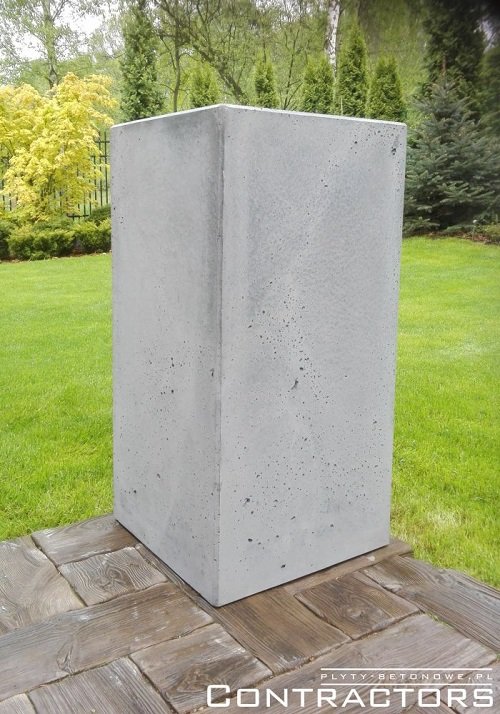 Donica z betonu na taras