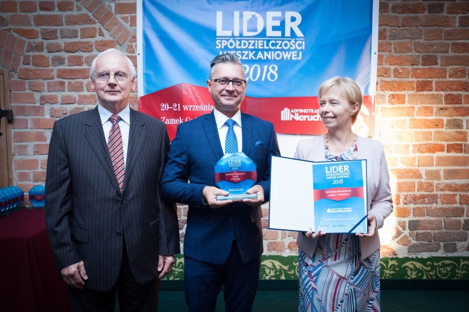 Adam Zawistowski, prezes zarządu SM „Jelonki”
w Warszawie
