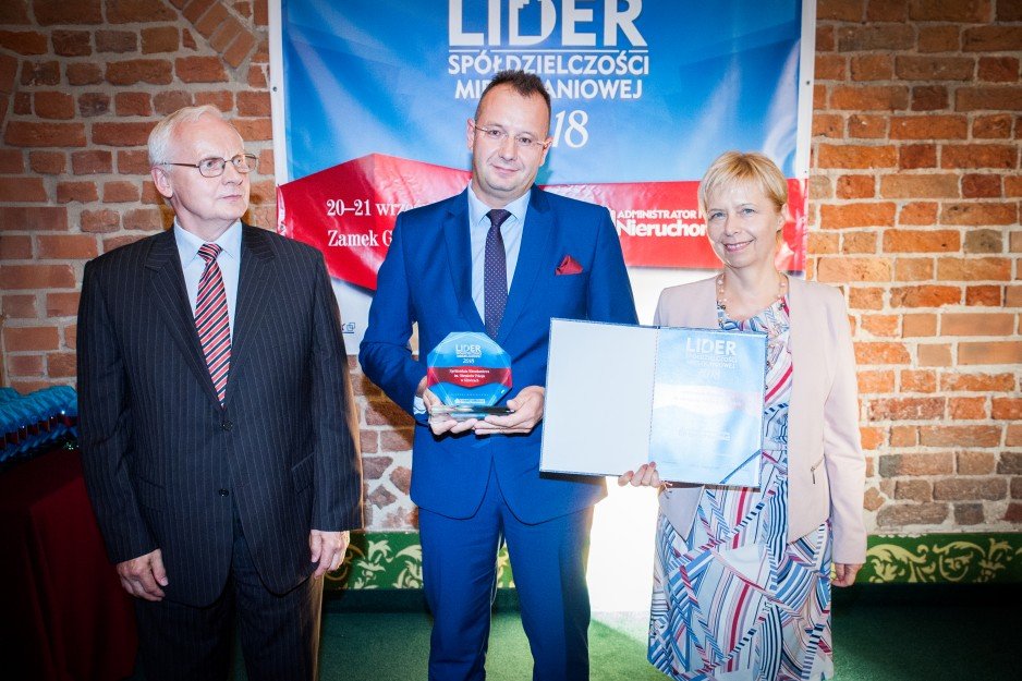 Krzysztof Kleczka, prezes zarządu SM im. Obrońców
Pokoju w Gliwicach