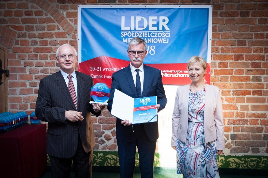 Adam Szweda, prezes zarządu SM „Zielone Wzgórza”
w Murowanej Goślinie