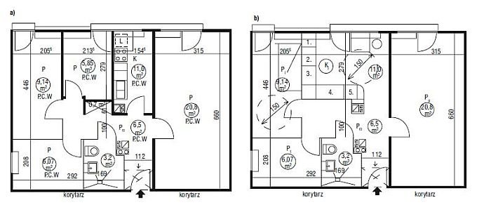 Plan mieszkania 4PK
