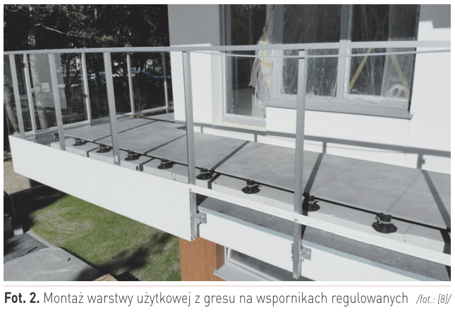 montaz warstwy uzytkowej