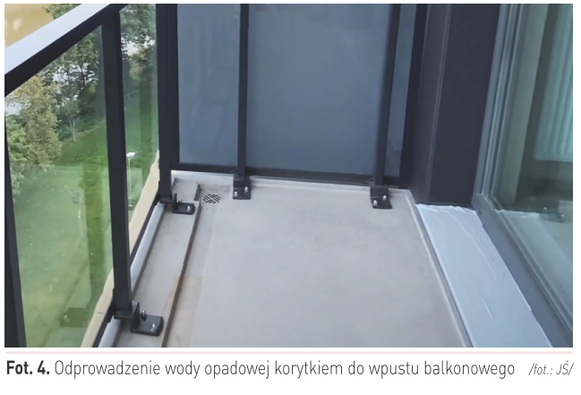odprowadzenie wody opadowej