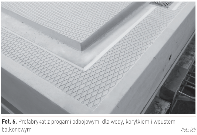 prefabrykat z progami