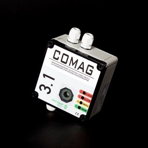 comag31 dwuprogowy detektor tlenku wegla w garazach
