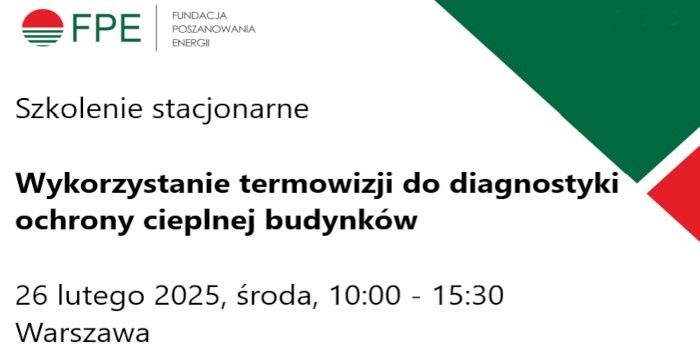 Szkolenie obejmuje zar&oacute;wno część teoretyczną, jak i warsztaty praktyczne, podczas kt&oacute;rych uczestnicy nauczą się obsługi kamery termowizyjnej, interpretacji termogram&oacute;w oraz opracowywania raport&oacute;w zgodnie z normą PN-EN 13187.