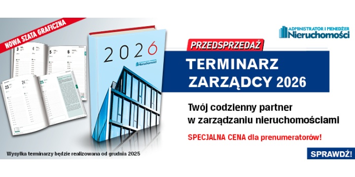 Wysyłka terminarzy będzie realizowana od grudnia 2025