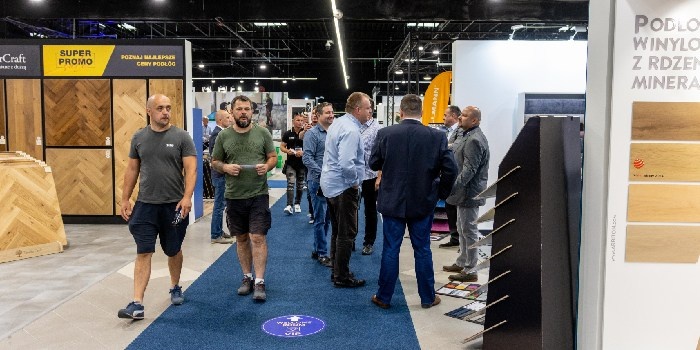 Warsaw Floor Expo 2026 &ndash; międzynarodowe targi materiał&oacute;w podłogowych i powierzchniowych w Nadarzynie. Fot. Ptak Warsaw Expo