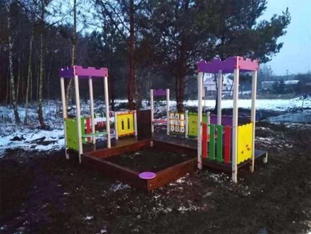 kolorowy zestaw zabawowy dla dzieci