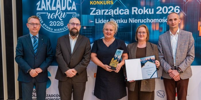 Zakład Gospodarki Mieszkaniowej w Piekarach Śląskich zdobył prestiżowy tytuł &bdquo;Zarządca Roku 2026 &ndash; Lider Rynku Nieruchomości&rdquo;, fot. redakcja